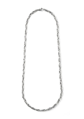 Emanuele Bicocchi hammered-chain necklace - Silver