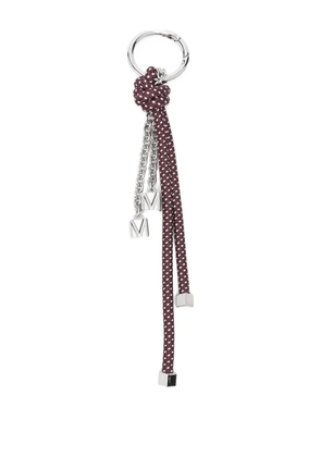 Michael Kors knot-detail keyring - Brown