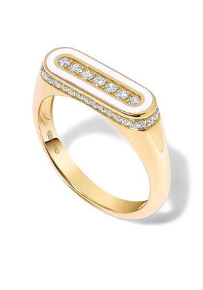 State Property 18K yellow gold Hedin diamond ring