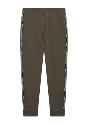 GCDS logo-tape track pants - Green