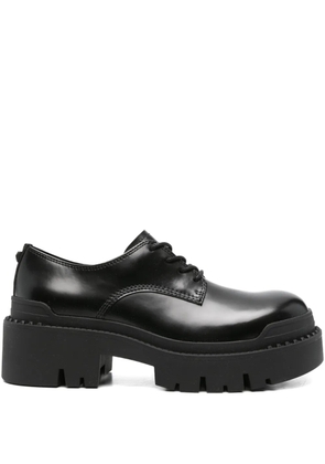 Ash lace-up platform Derby shoes - Black