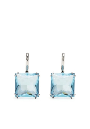 Swarovski Millenia square-cut crystal earrings - Blue