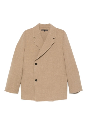 Sofie D'hoore Correggio double-breasted wool coat - Neutrals