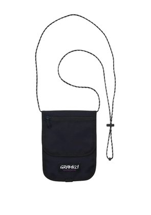 Gramicci logo-patch neck pouch - Black