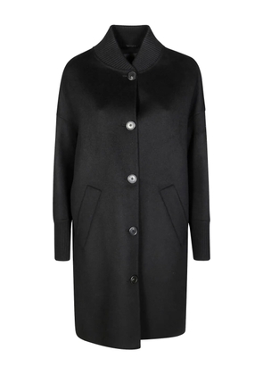 PINKO Certosa long-sleeves buttoned coat - Black
