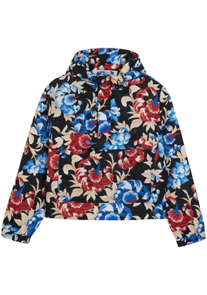 AMI Paris hooded windbreaker - Black