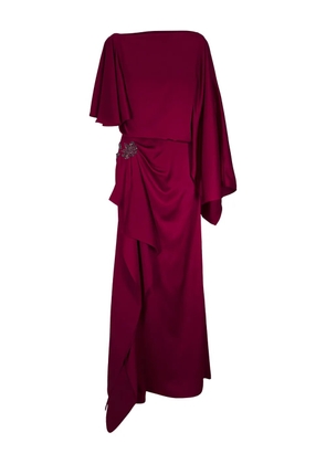 ERDEM embellished maxi dress - Red