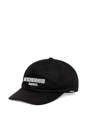 Neighborhood embroidered baseball cap - Black