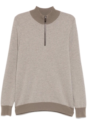 N.Peal Temple jumper - Brown