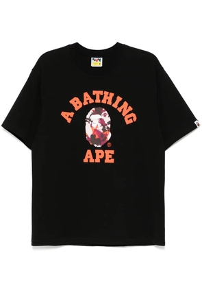 A BATHING APE® printed T-shirt - Black