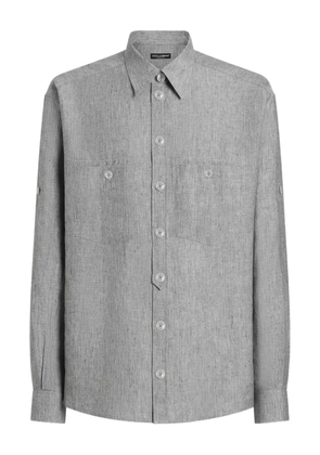 Dolce & Gabbana linen shirt - Grey