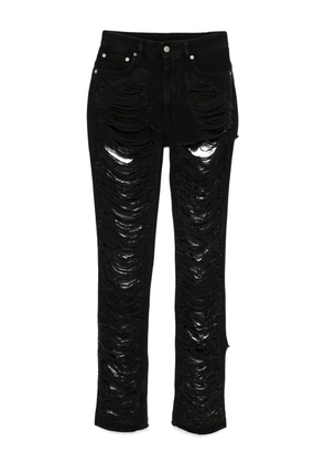 MM6 Maison Margiela ripped jeans - Black