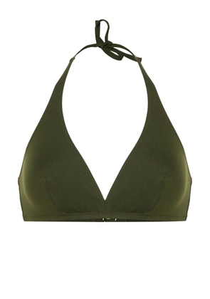 ERES Gang triangle bikini top - Green