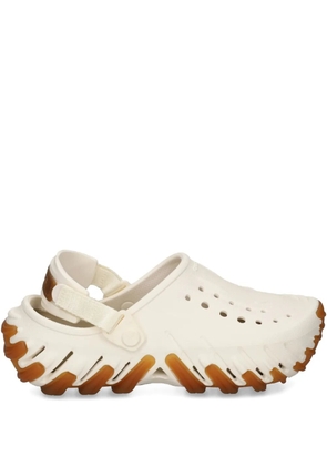 Crocs perforated backstrap clog sandals - Neutrals