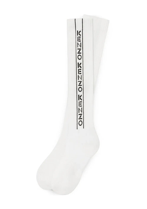 Kenzo logo-embellishment socks - White