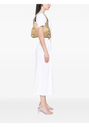 Gucci Pre-Owned 2000-2015 GG Canvas Abbey D Ring shoulder bag - Brown