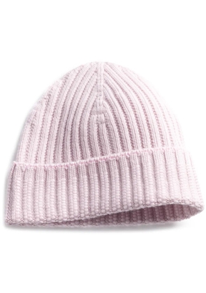 Barrie ribbed-knit cashmere beanie - Pink