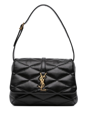 Saint Laurent Pre-Owned 2022 Quilted Lambskin Le 57 Diamond shoulder bag - Black