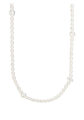 Maria Black Martini pearl necklace - Silver