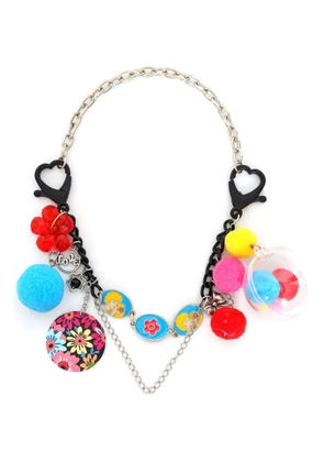 Amir Slama Bijoux flower-detail bag chain - Silver