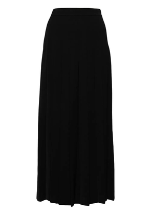 Juun.J pleated wide pant - Black
