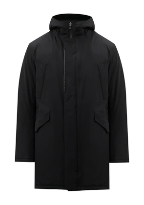 Herno zip-up hooded jacket - Black