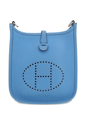 Hermès Pre-Owned mini Evelyne shoulder bag - Blue