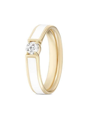 Melissa Kaye 18K yellow gold Honey diamond ring