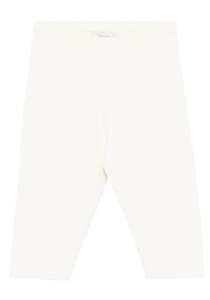 ENTIRE STUDIOS knitted Capri pants - White