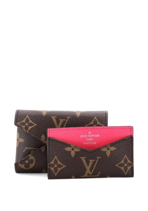 Louis Vuitton Pre-Owned Kirigami Card Holder Monogram Canvas pouch - Brown