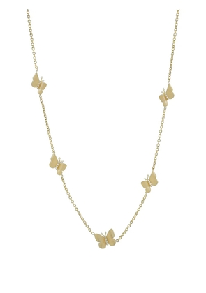 Tanya Farah 18kt yellow gold Five Station Diamond necklace