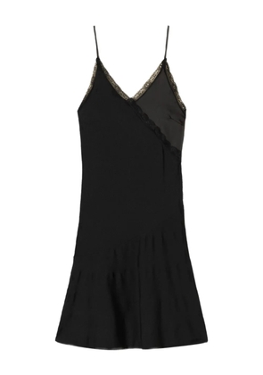 TWINSET lace-trimmed slip dress - Black