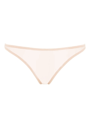 ERES Promesse sheer mesh tanga briefs - Neutrals