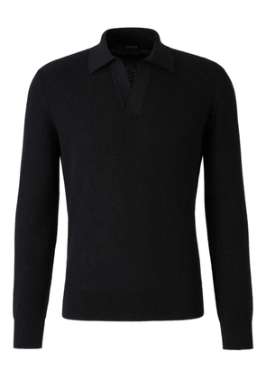 Zegna cashmere-blend jumper - Black