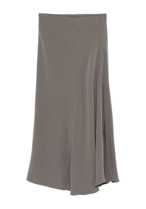 P.A.R.O.S.H. A-line maxi skirt - Grey
