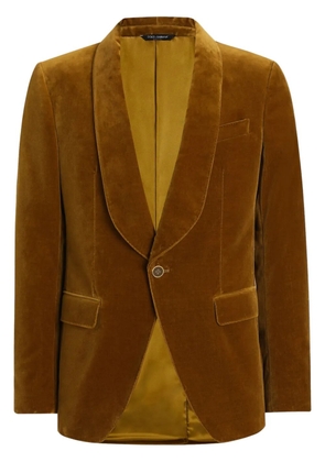 Dolce & Gabbana velvet blazer - Orange