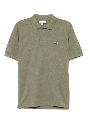 Lacoste logo-appliqué cotton polo shirt - Green