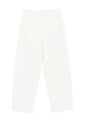 Tela knee-darts trousers - Neutrals