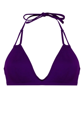 ERES Remix full-cup bikini top - Purple