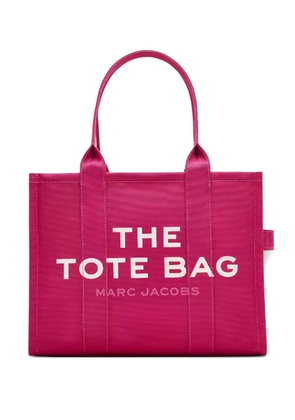 Marc Jacobs large logo-print tote bag - Pink