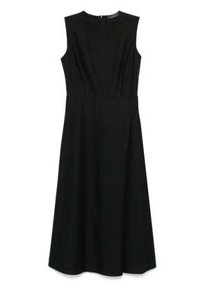 kaos poplin maxi dress - Black