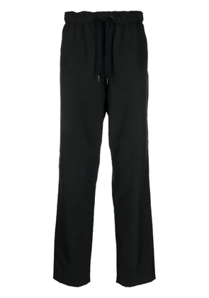 Zadig&Voltaire logo-patch straight-leg trousers - Black