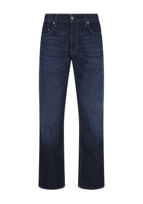 G-Star RAW logo-patch straight-leg jeans - Blue