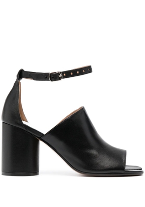 Maison Margiela Tabi 80mm leather sandals - Black