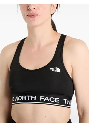 The North Face logo-detail sport bras - Black
