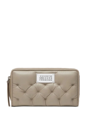 Maison Margiela Glam Slam continental wallet - Neutrals