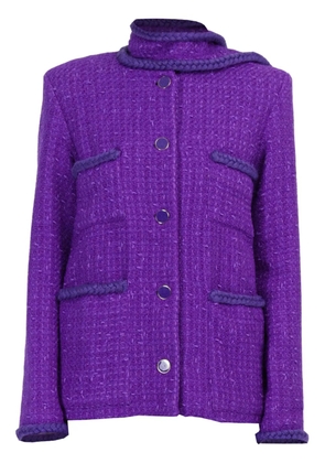 Rowen Rose tweed jacket - Purple