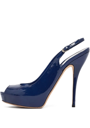 Gucci Pre-Owned 120mm Sofia sandals - Blue