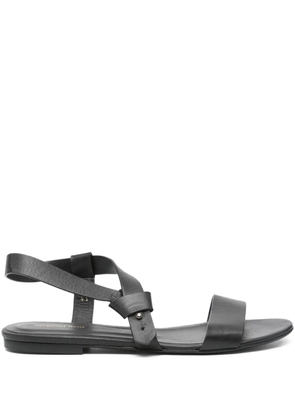 Megumi Ochi leather ankle-strap sandals - Black