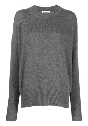 Jil Sander crew neck cashmere jumper - Grey